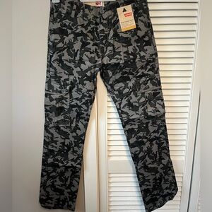 Levi's Cargo Pants - Black and Gray Camo